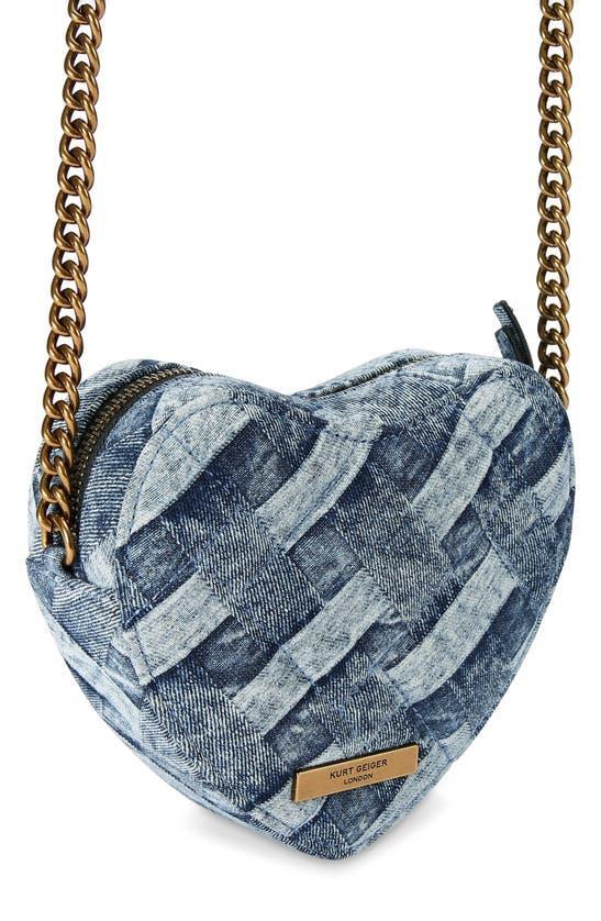 Kensington Heart Crossbody In Navy Product Image