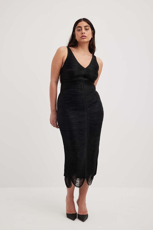 Fringe Midi Dress Product Image