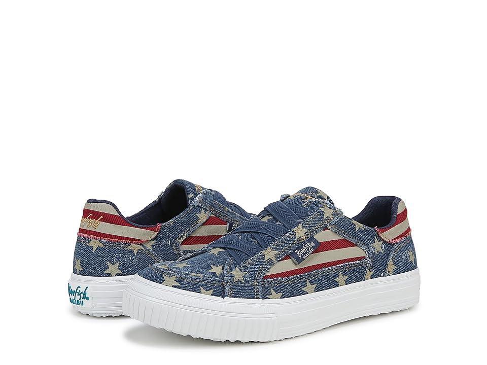 Blowfish Malibu Ayla-B (Navy Stars Denim) Women's Shoes Product Image