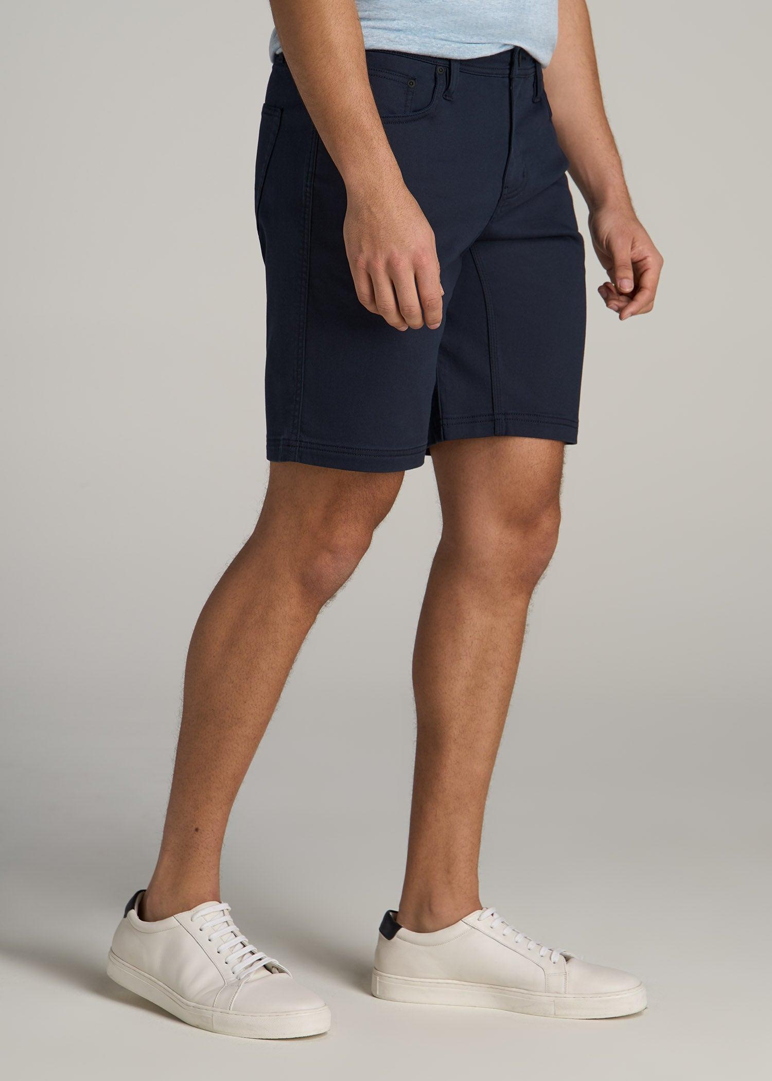 Everyday Comfort 5 Pocket Short for Tall Men in True Navy Male Product Image