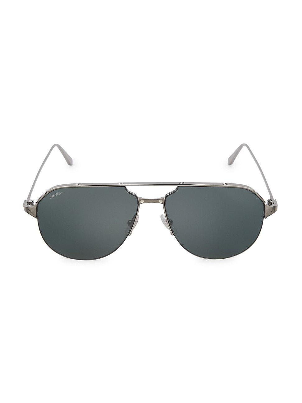 Mens 60MM D-Frame Sunglasses Product Image