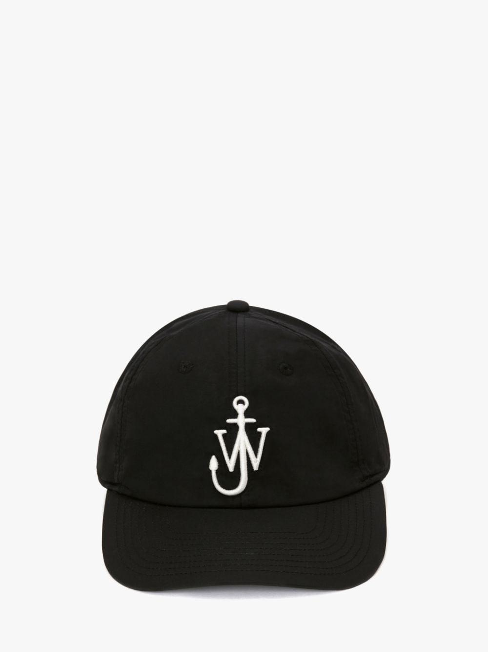 BASEBALL CAP WITH ANCHOR LOGO in black | JW Anderson US  Product Image