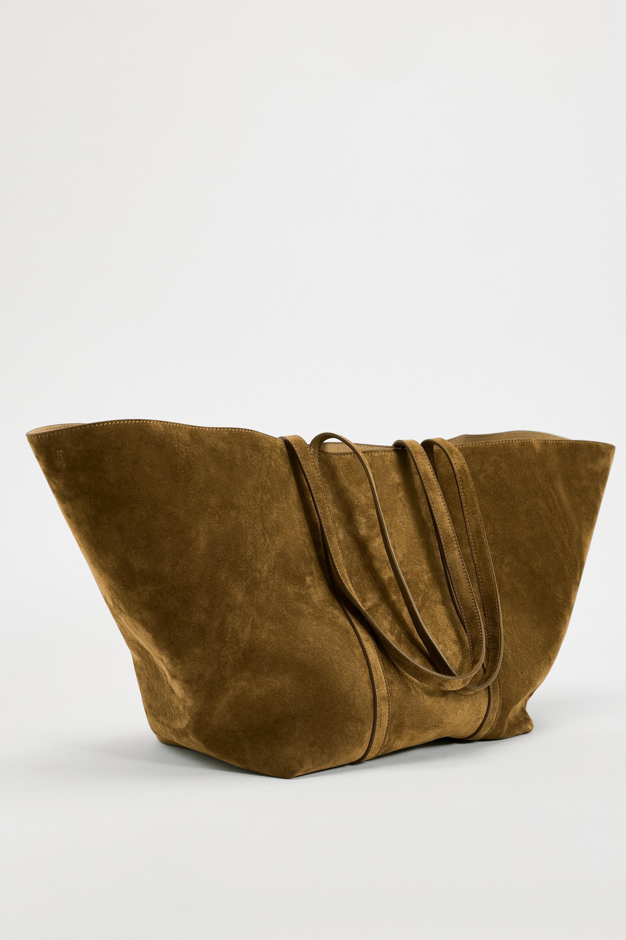 SUEDE TOTE BAG Product Image