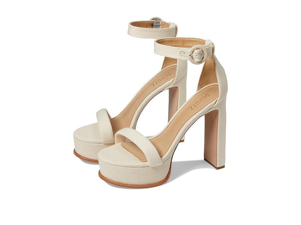 Schutz Eduarda (Cru/Sugar ) Women's Sandals Product Image