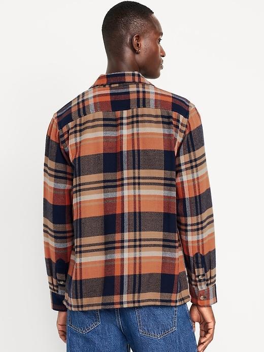 Heavyweight Plaid Flannel Shirt Product Image