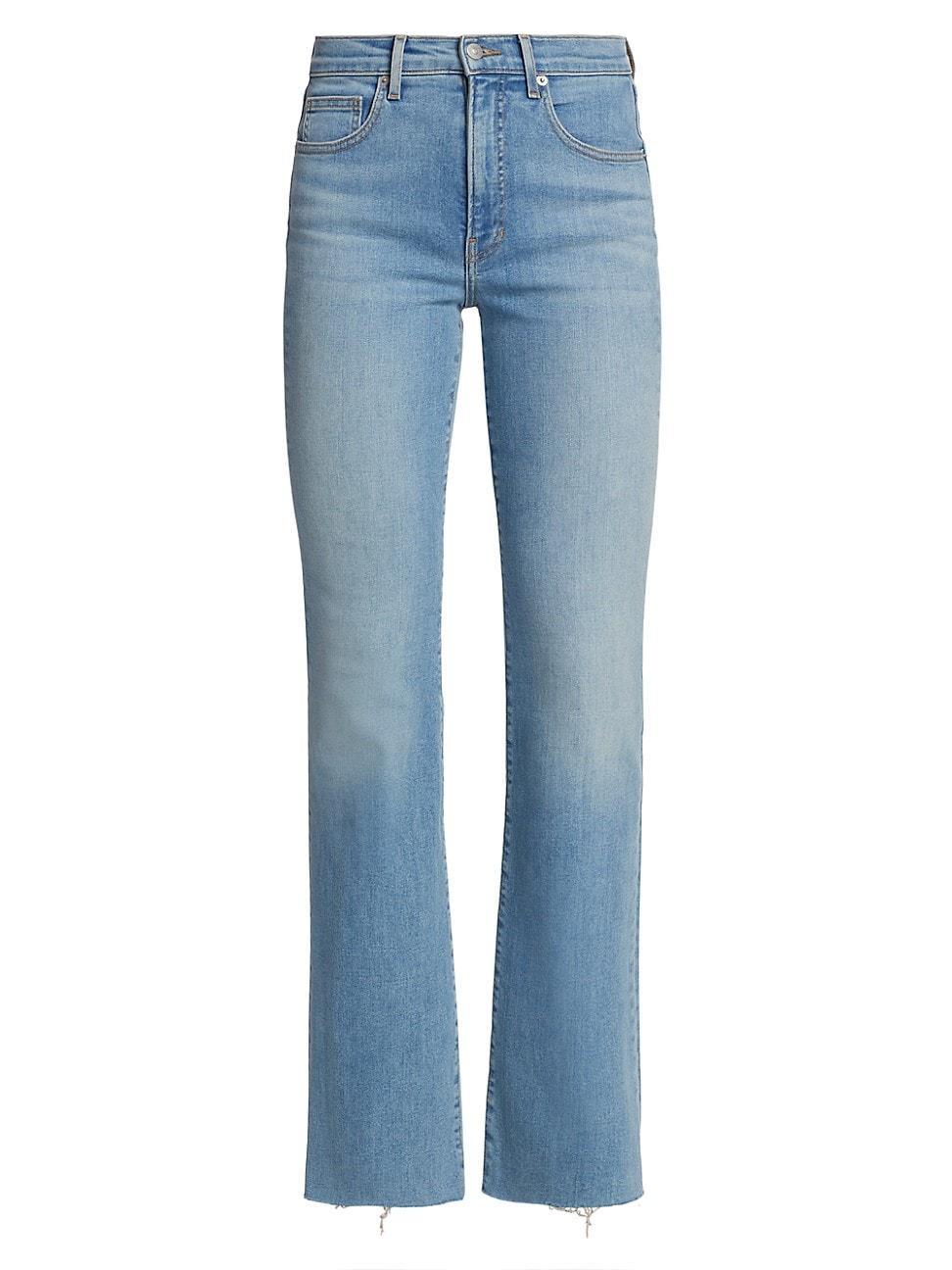 Womens Cameron Stretch-Cotton Boot-Cut Jeans Product Image