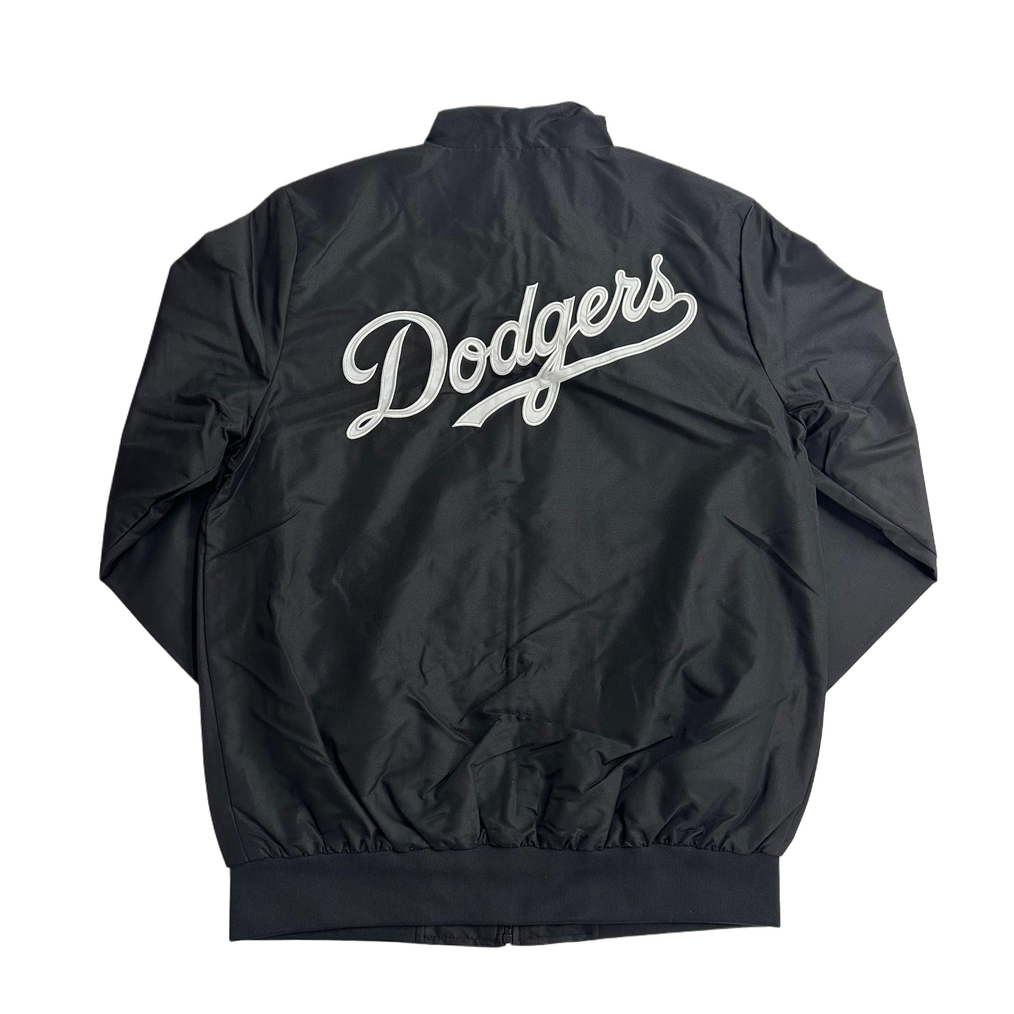 Los Angeles Dodgers Zip Windbreaker with Left Chest Team Logo Male Product Image