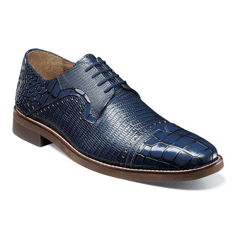 Stacy Adams Esposito Mens Blue Oxford 7.5 M Product Image