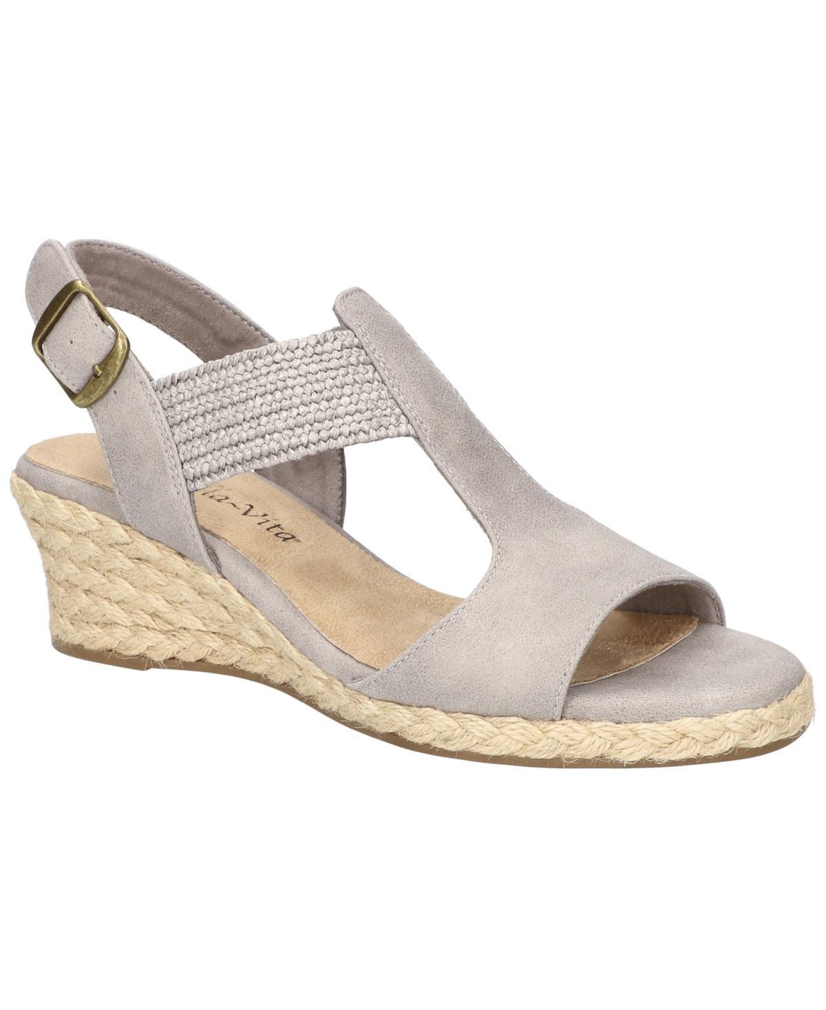 Bella Vita Womens Zayla Espadrille Wedge Sandals Product Image