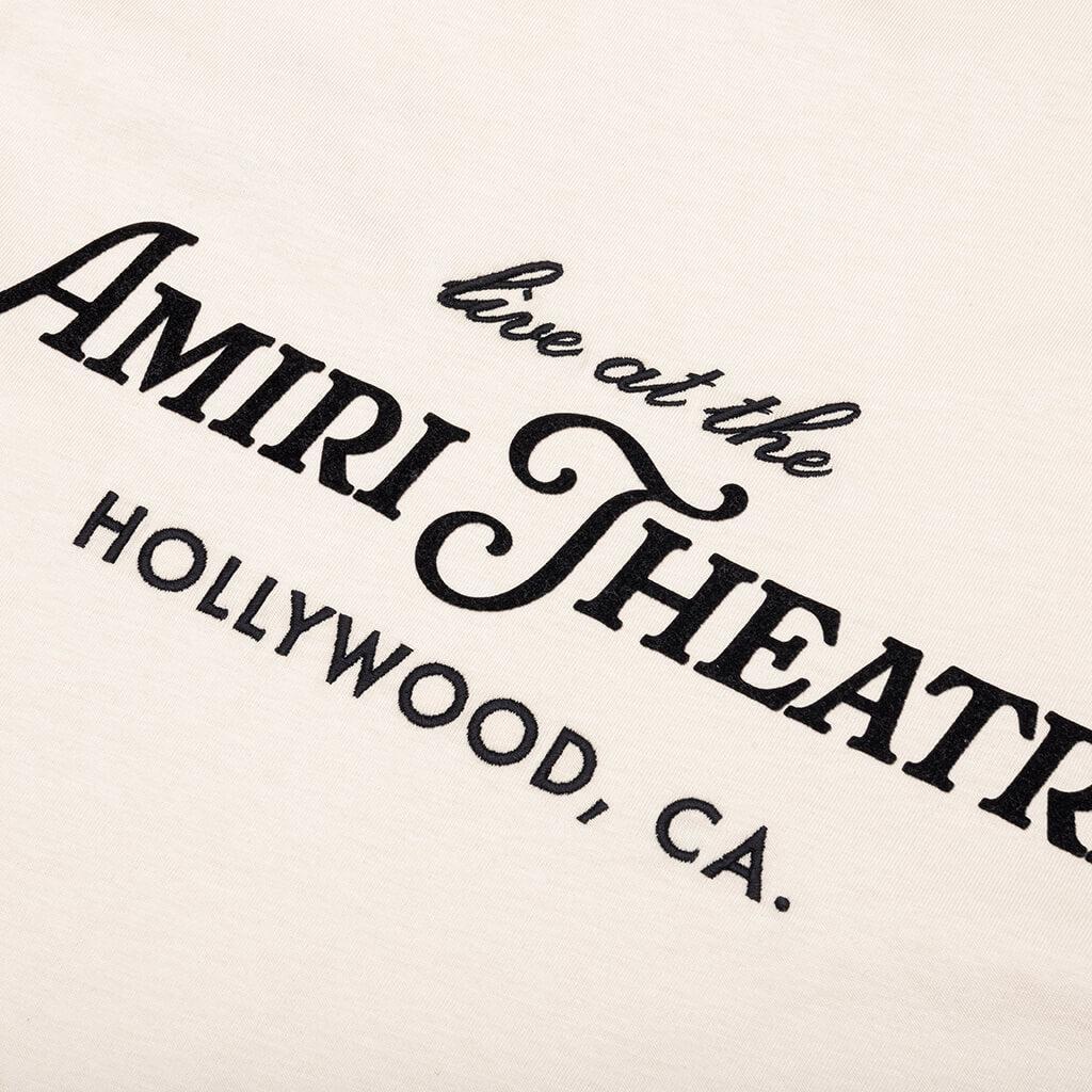 Amiri Theatre Flocked Tee - Alabaster Male Product Image