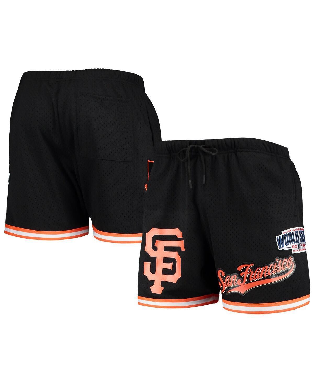 Mens Pro Standard Black San Francisco Giants 2014 World Series Mesh Shorts Product Image