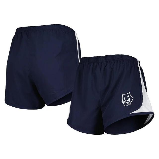 Womens LA Galaxy Basic Sport Mesh Shorts Blue Product Image