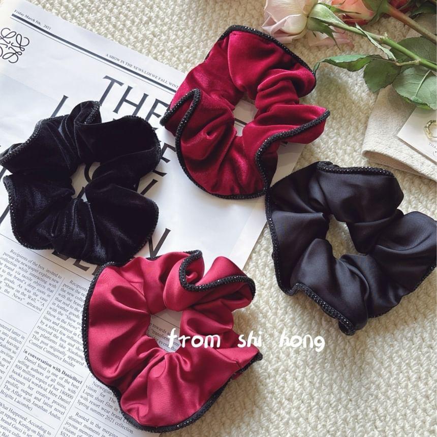 Velvet / Satin Hair Scrunchie Product Image