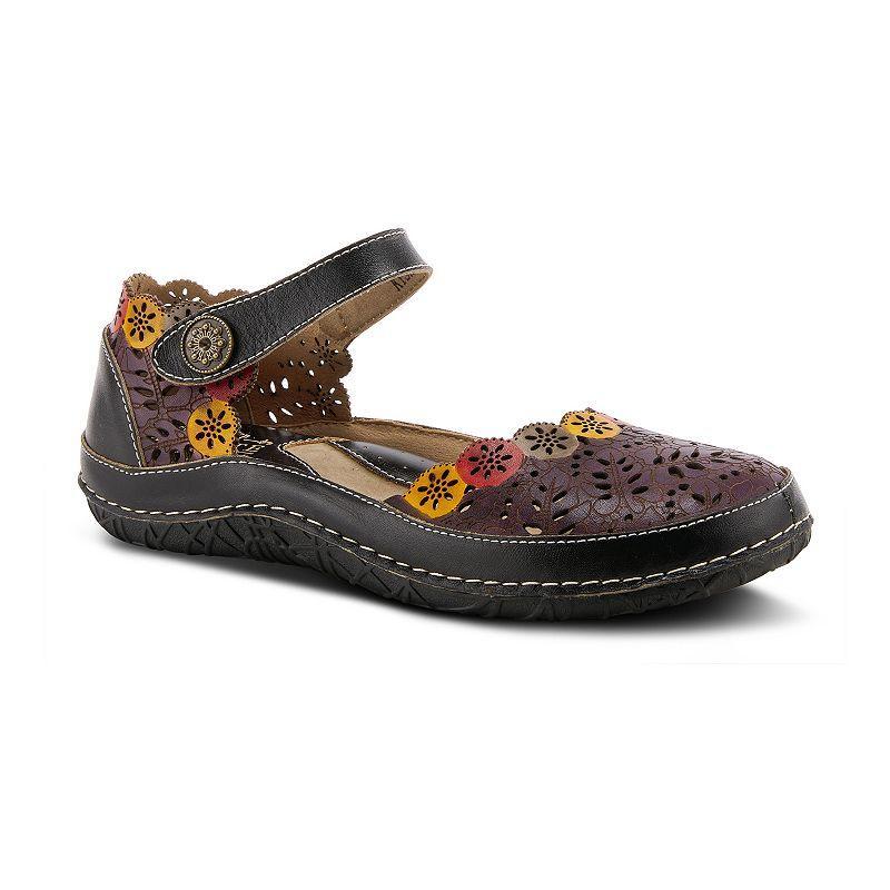 Womens LArtiste by Spring Step Kysandra-Fleur Mary Jane Flats Product Image