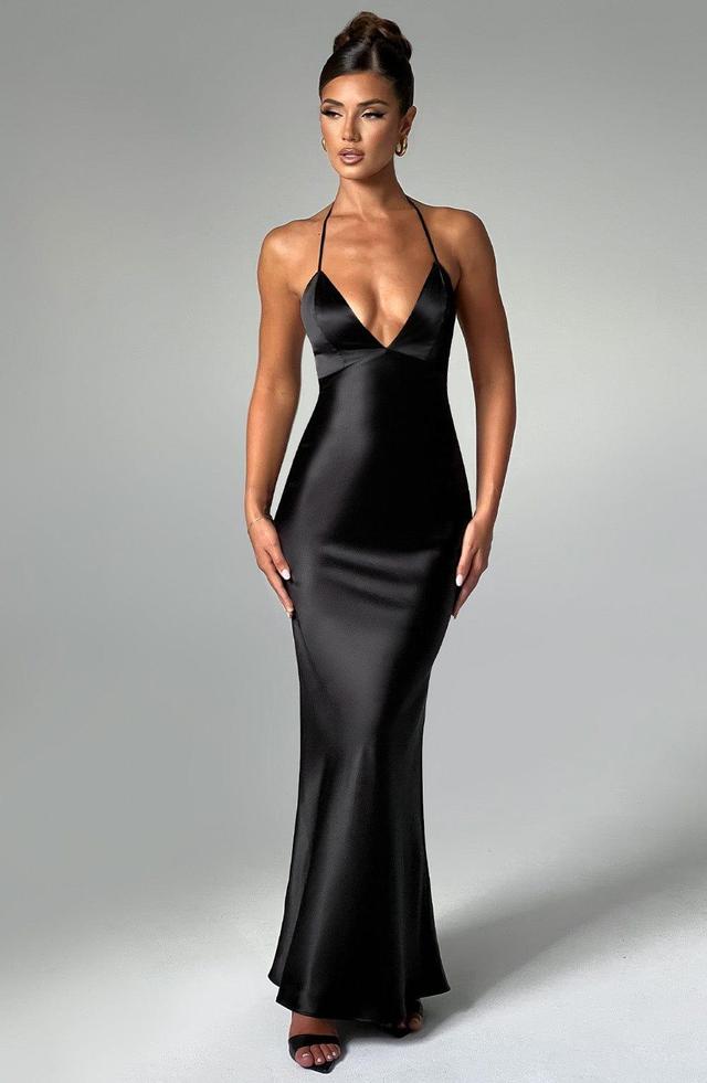 Delphine Maxi Dress - Black Product Image