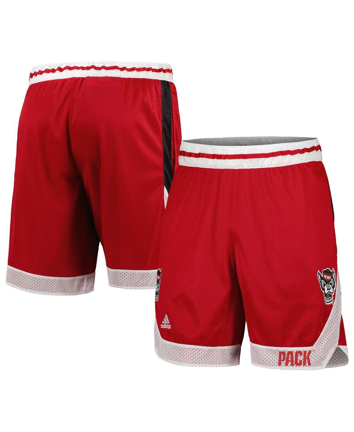 Mens adidas Red Nc State Wolfpack Swingman Aeroready Basketball Shorts Product Image