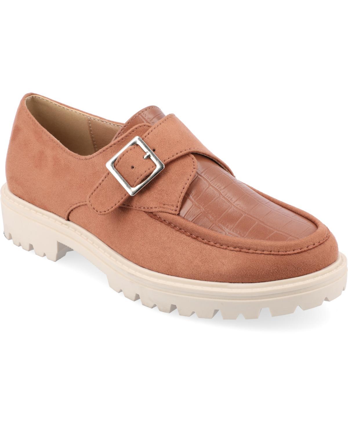 Womens Journee Collection Tru Comfort Foam Azula Slip On Almond Toe Loafer Flats Product Image