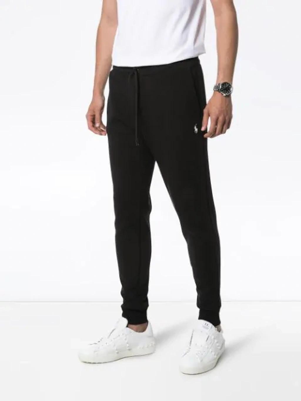 POLO RALPH LAUREN Black Logo Tapered Track Pants Product Image