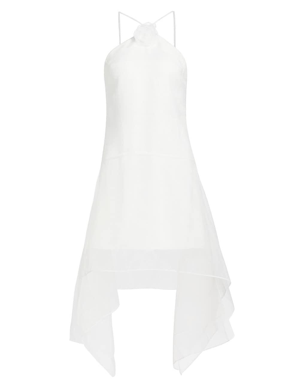 Womens Natalie Handkerchief-Hem Minidress Product Image