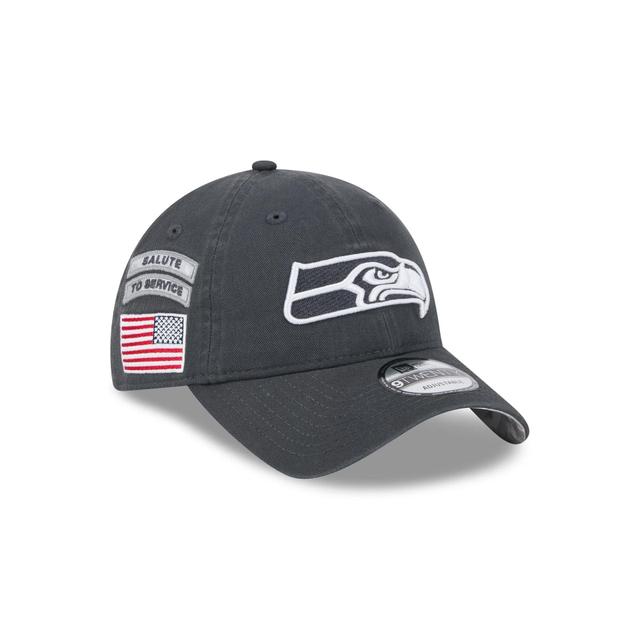 Seattle Seahawks 2024 Salute to Service 9TWENTY Adjustable Hat Male Product Image