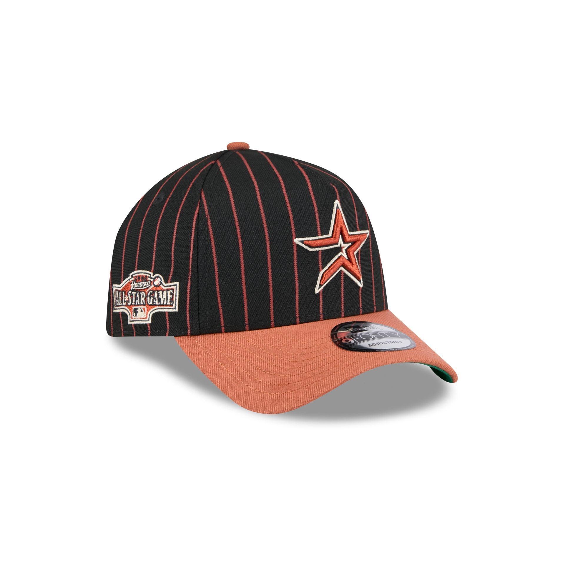 Houston Astros All-Star Game Pack Pinstripe 9FORTY A-Frame Snapback Hat Male Product Image