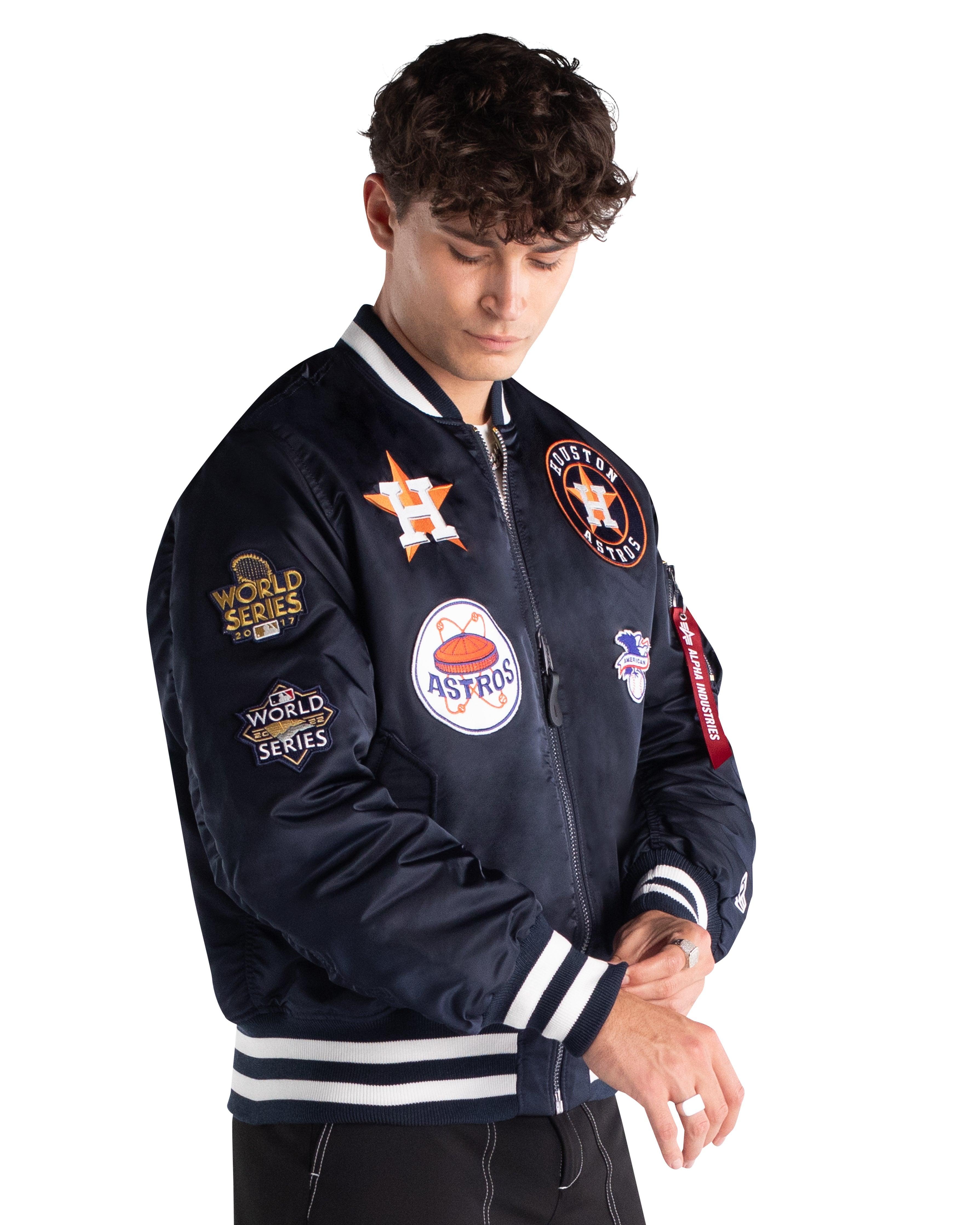 Alpha Industries X Detroit Tigers MA-1 Bomber Jacket Male Product Image