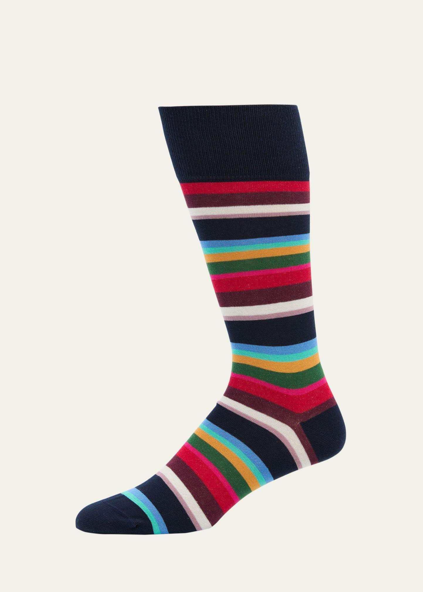 Mens Franklin Stripe Crew Socks Product Image