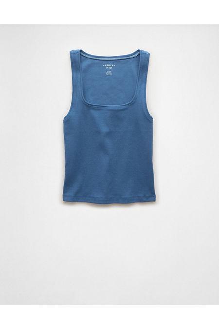 AE Square-Neck Main Squeeze Tank Top Women's Product Image