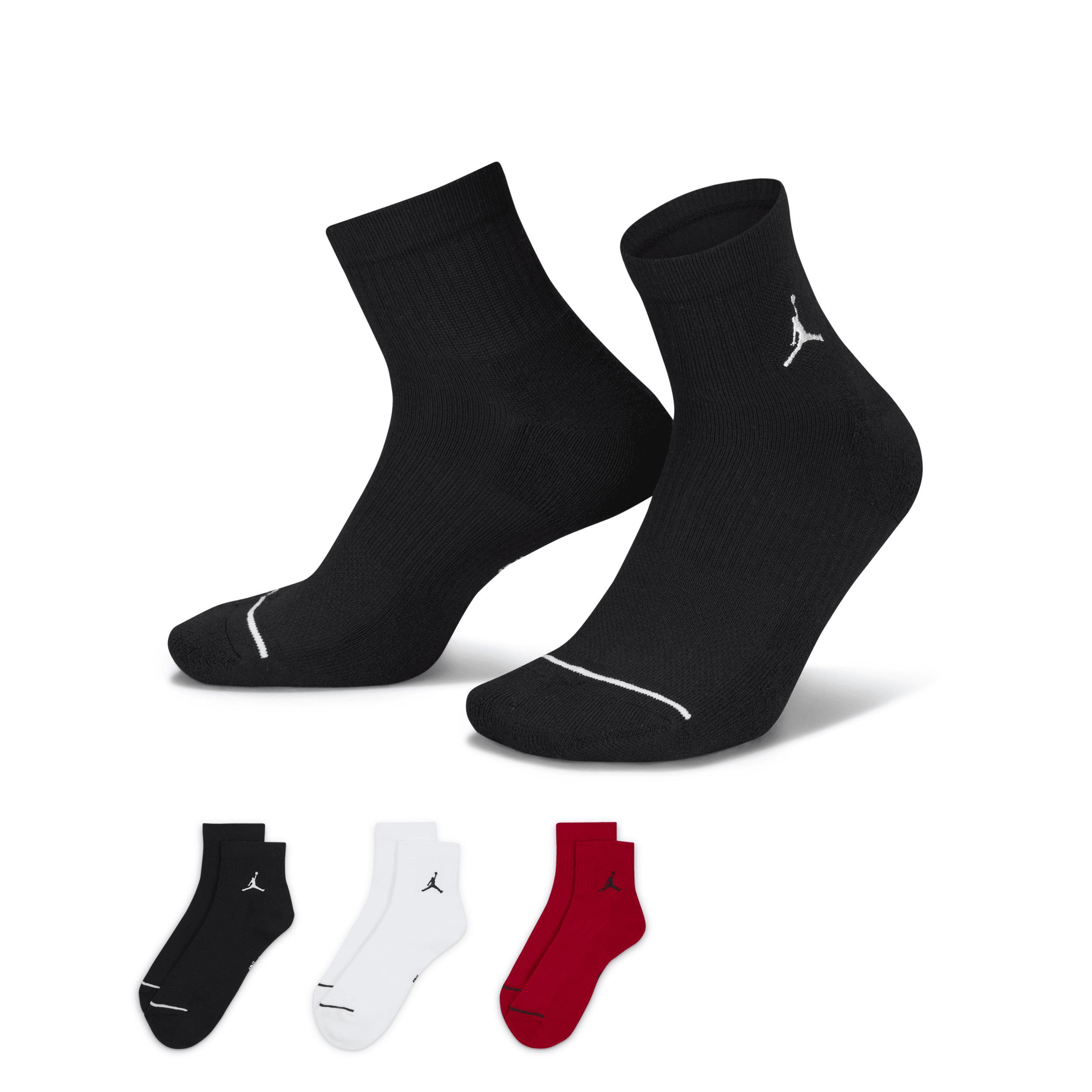 Jordan Mens Jordan Every Day Cushioned Ankle 3 Pack - Mens Product Image