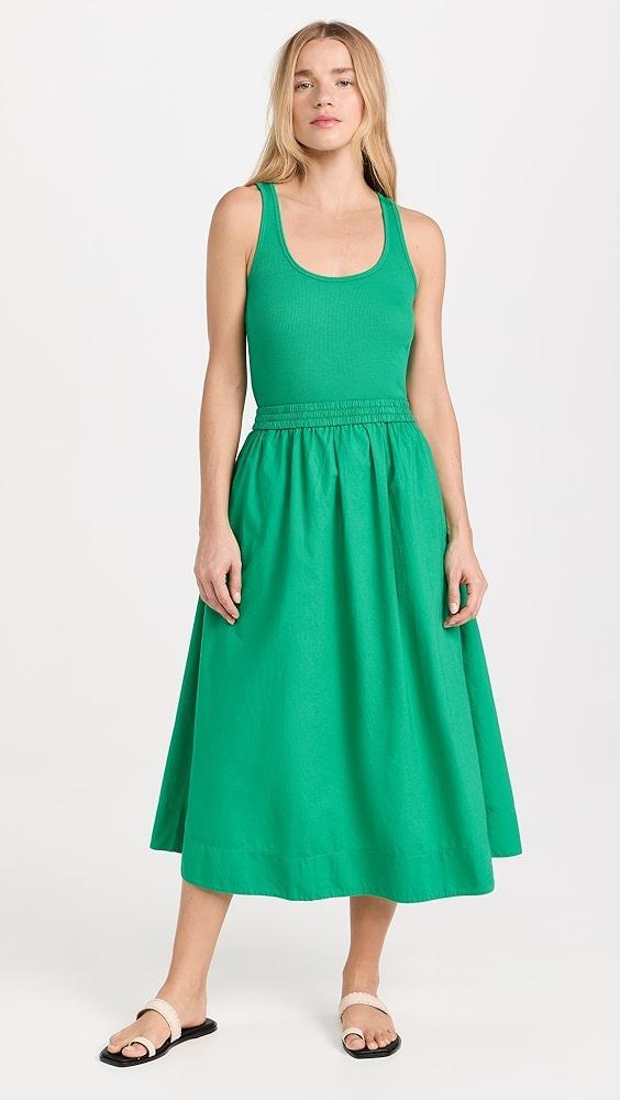 Nation LTD Sadelle Clean Combo Midi Dress | Shopbop Product Image