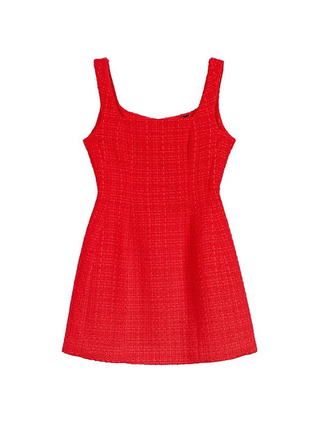 Womens Short Tweed Dress Product Image