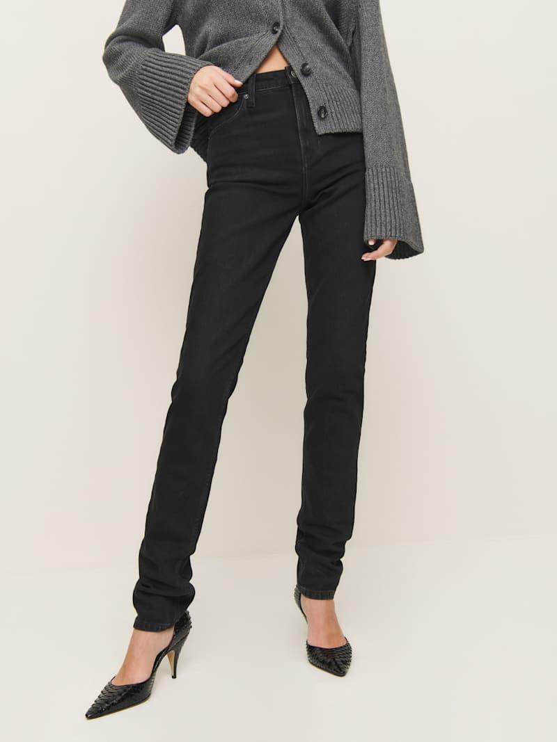 Etta Stretch High Rise Stacked Slim Jeans Product Image