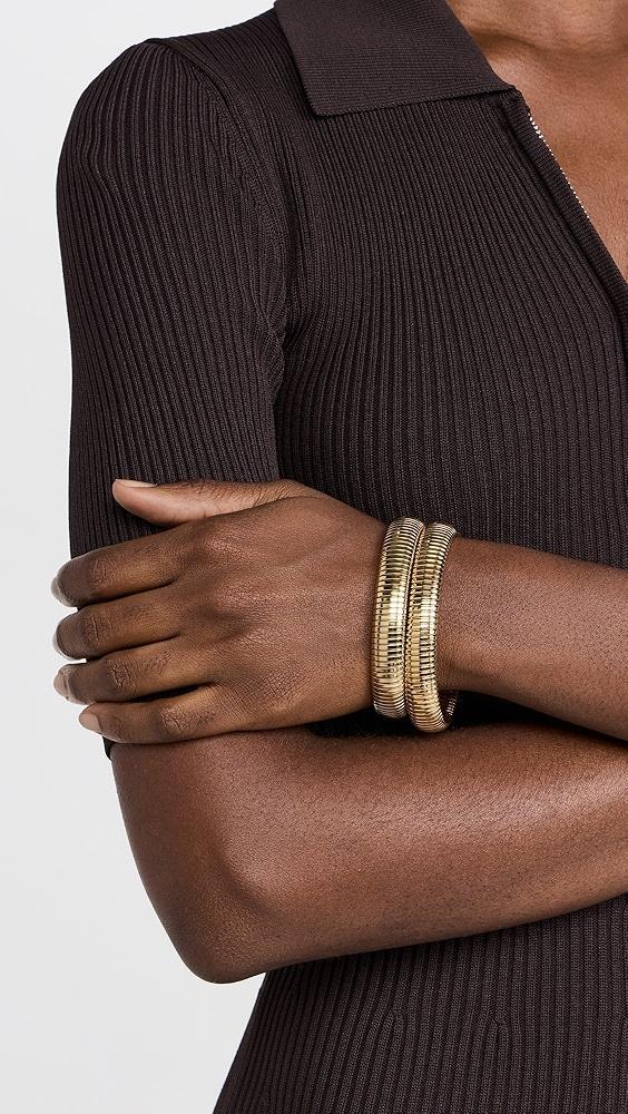 SHASHI Striated Bracelet Set | Shopbop Product Image