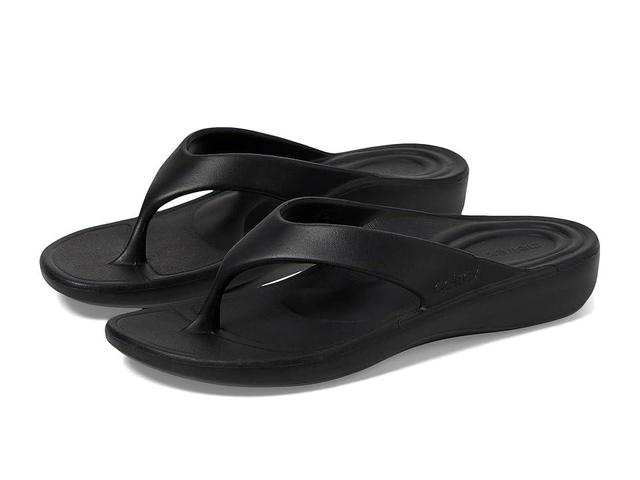 Aetrex Maui Flip (Black) Women's Sandals Product Image