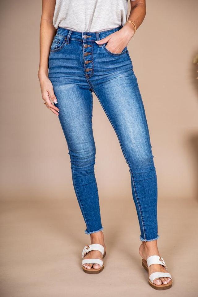 Chelsie Medium Wash Jeans FINAL SALE Product Image