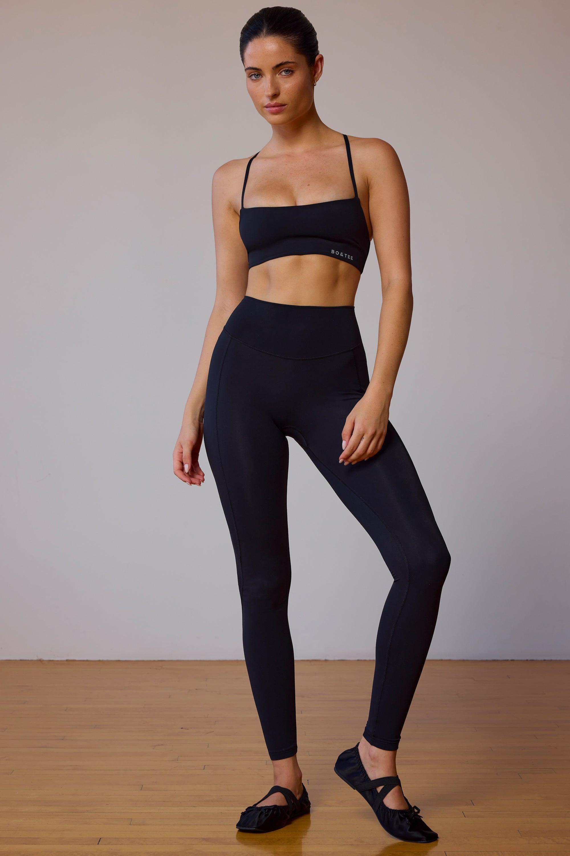 Petite Leggings in Black Product Image