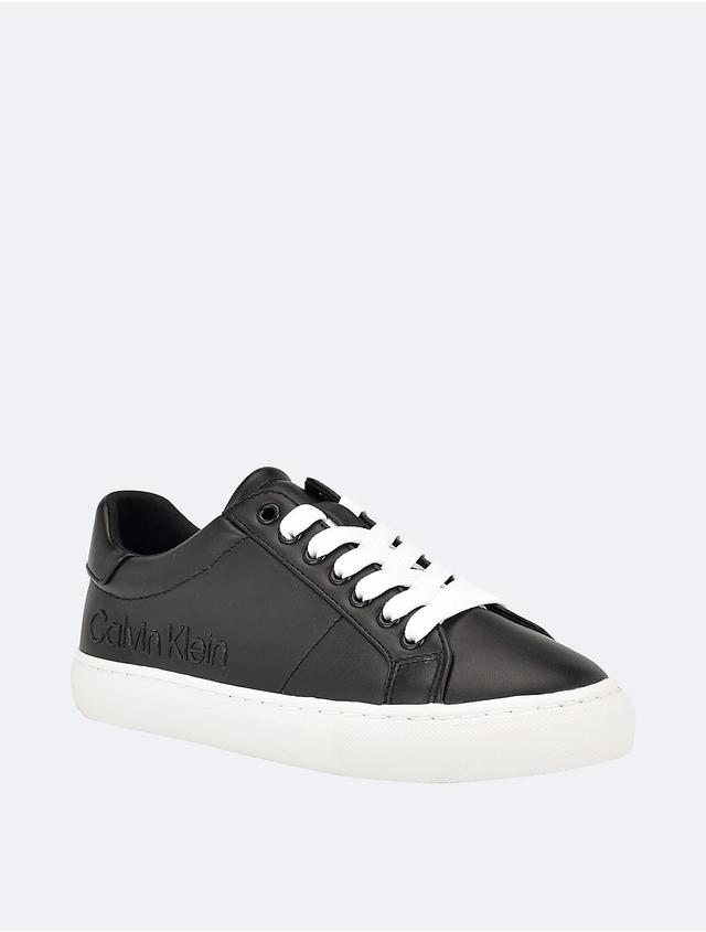 Calvin Klein Womens Womens Camzy Sneaker - Neutral - 10 Product Image