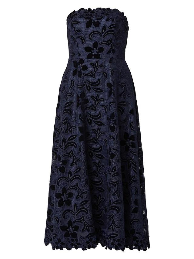 Womens Anessa Strapless Jacquard Dress Product Image