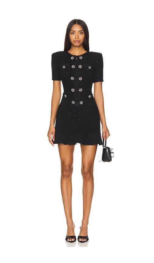 Buttoned Knit Mini Dress product image