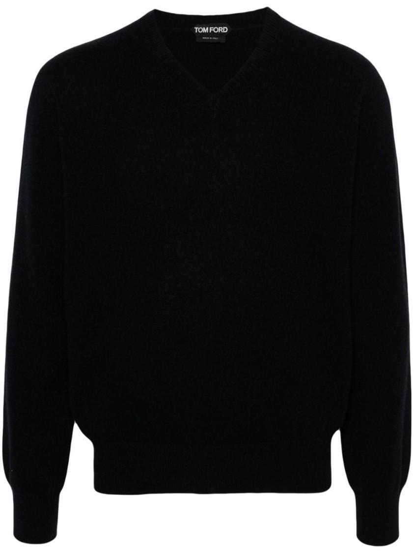 Cashmere Sweater In Blue Product Image