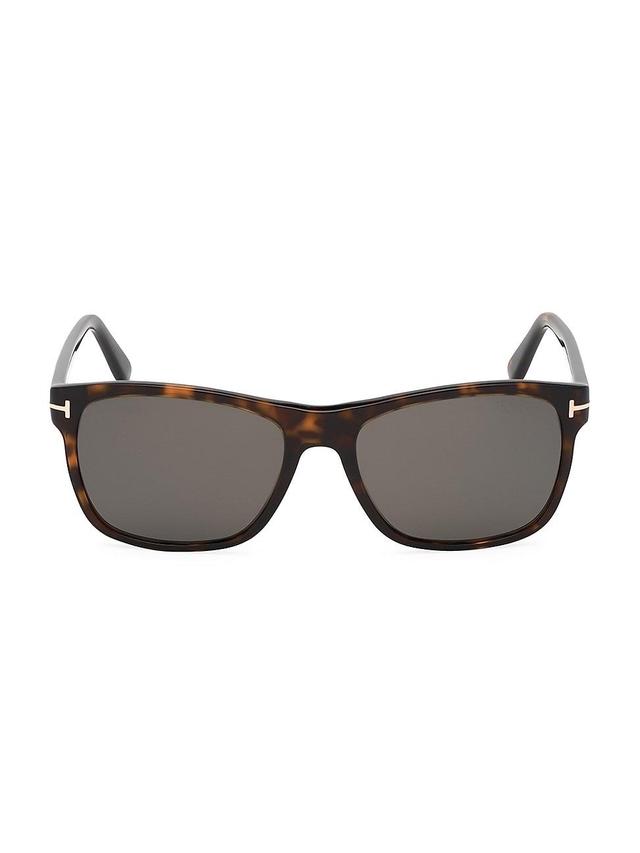 Mens Giulio 54MM Square Havana Sunglasses Product Image