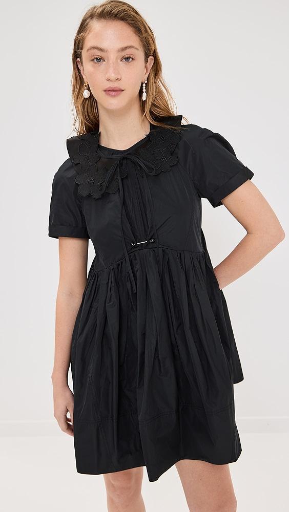 Nackiye Peony Mini Dress With Pearl Pin | Shopbop Product Image