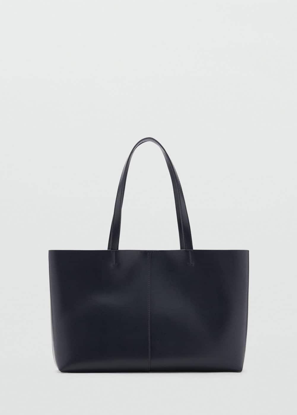 MANGO - Leather-effect shopper bag - One size - Women Product Image