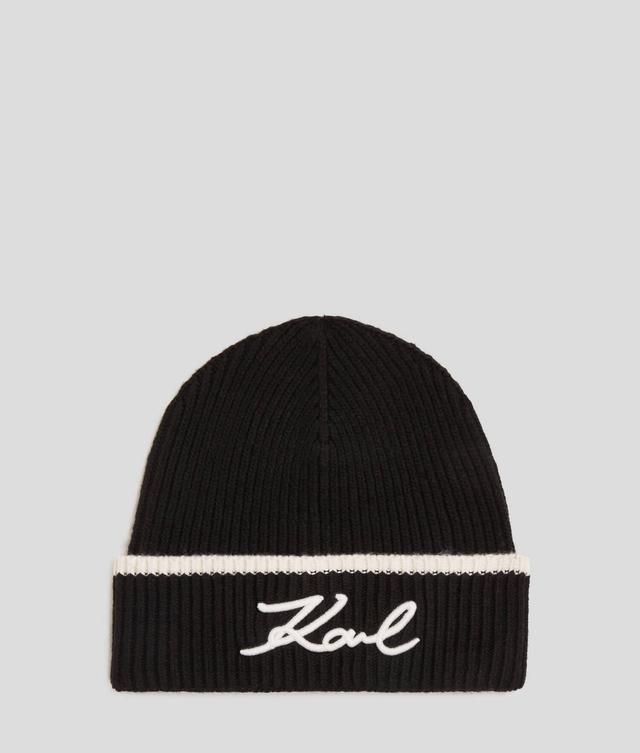 K/SIGNATURE BEANIE Product Image