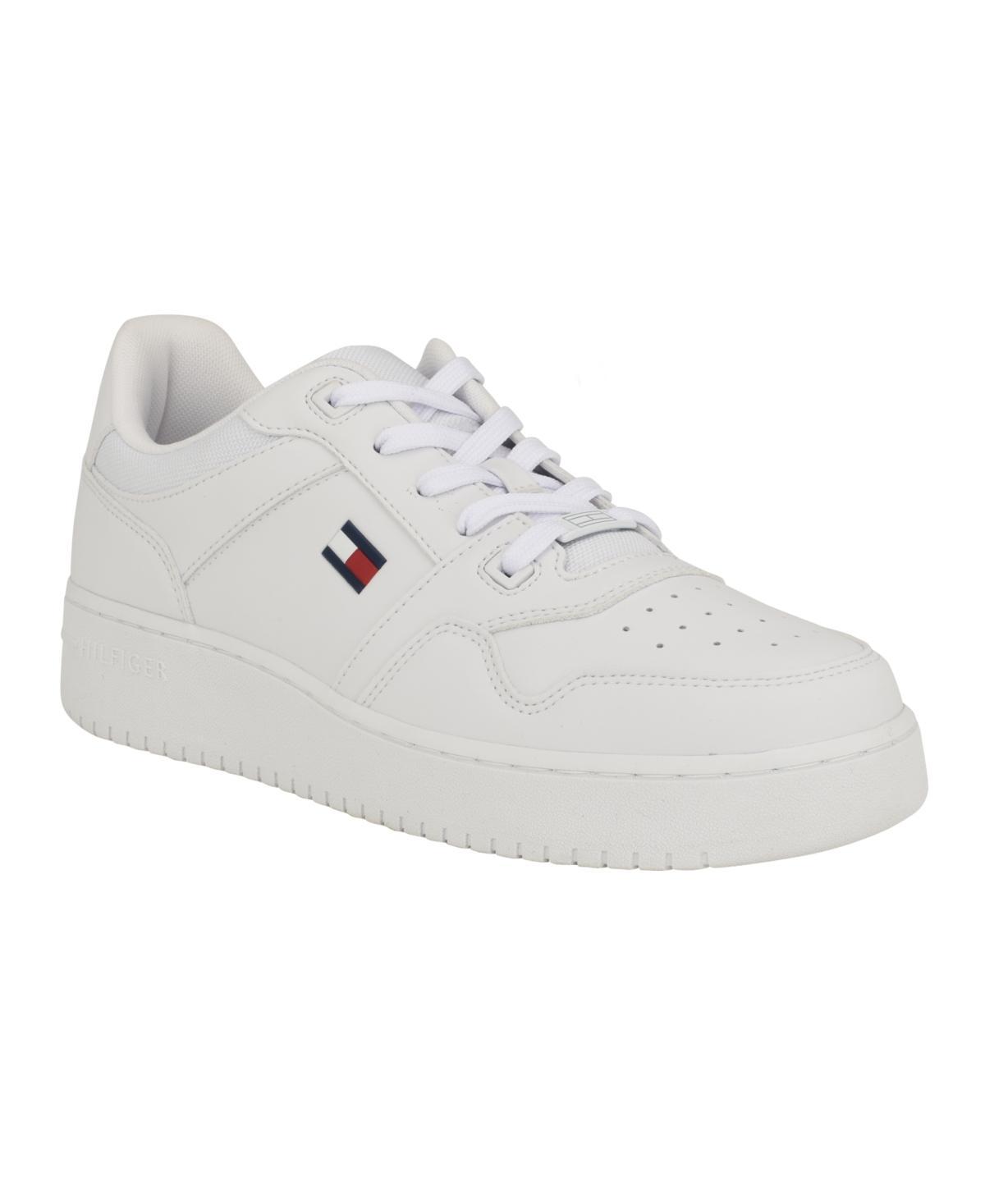 Tommy Hilfiger Mens Krane Lace Up Fashion Sneakers - Light Natural Product Image