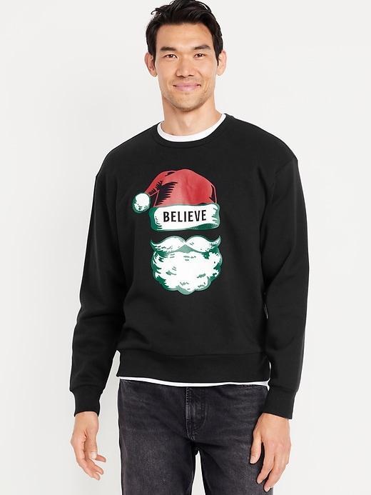 Holiday-Graphic Sweatshirt Product Image