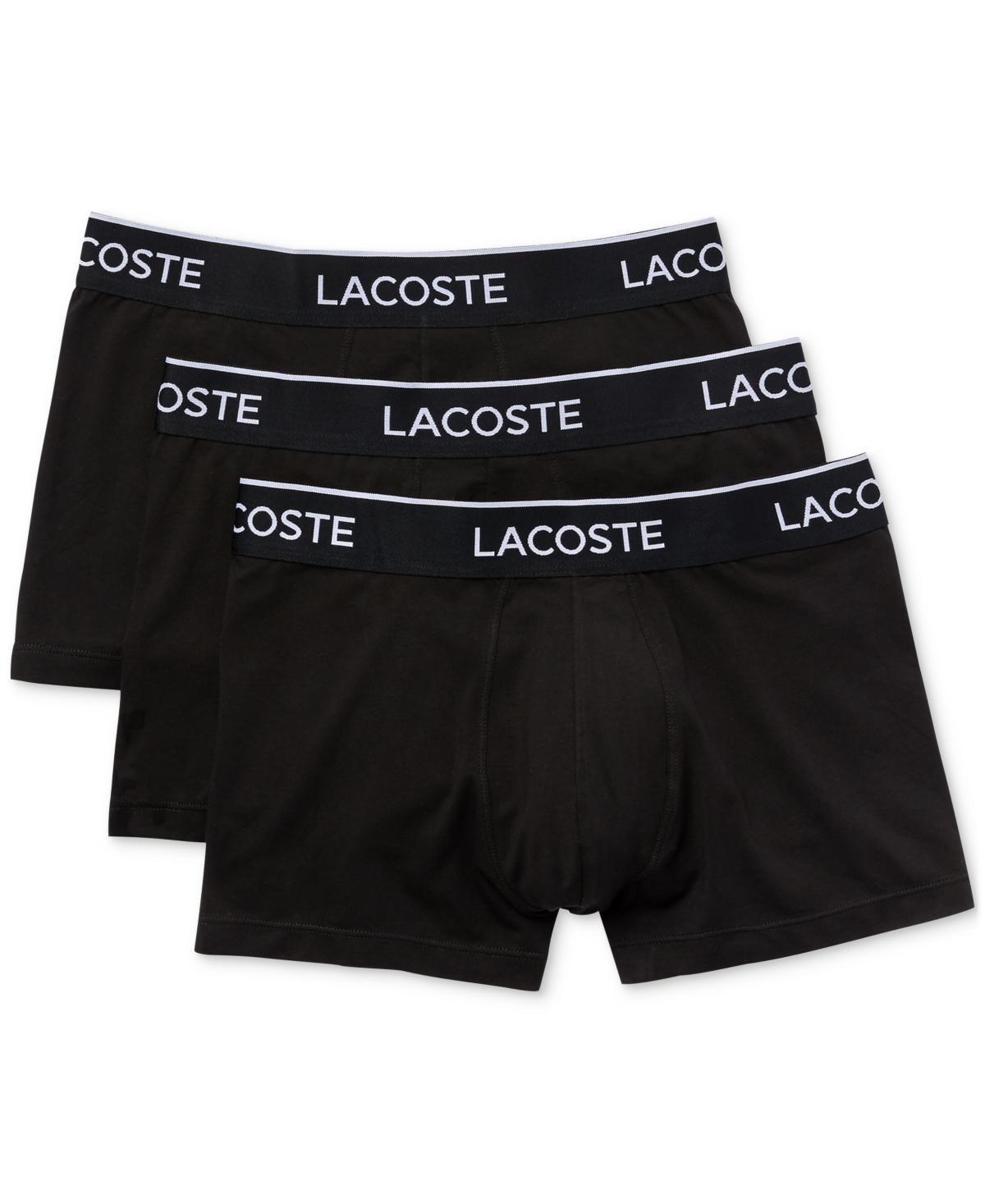 Lacoste Trunks 3-Pack Casual Classic Men's Underwear Product Image