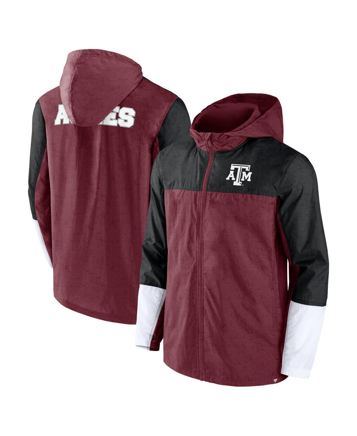 Mens Fanatics Branded Maroon/Black Texas A&M Aggies Game Day Ready Full-Zip Jacket Product Image