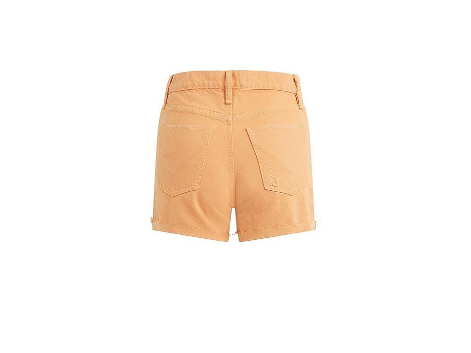 Hudson Jeans Devon High-Rise Boyfriend Shorts with Cuff in Clay Destructed (Clay Destructed) Women's Shorts Product Image