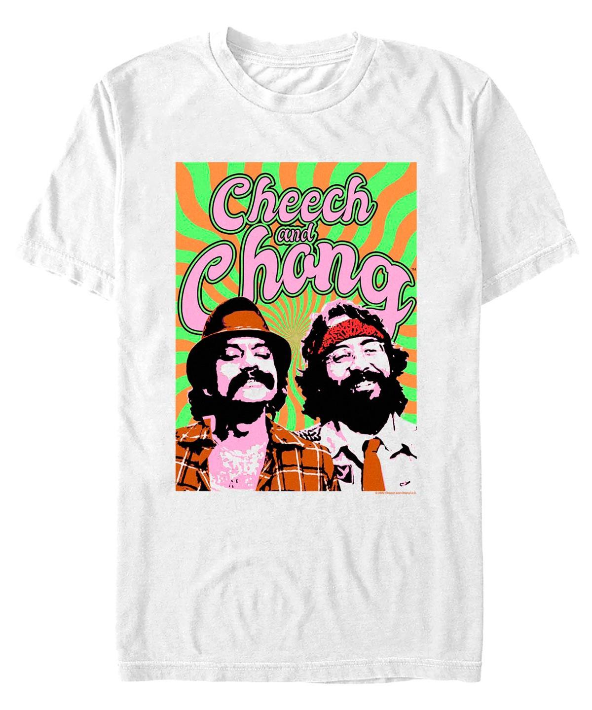 Mens Cheech And Chong Vintage Retro Tee Product Image